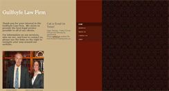 Desktop Screenshot of guilfoylelawfirm.com